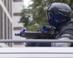 圖為德國特種警察在演習。 （MICHAEL KAPPELER/DPA/Getty Images）